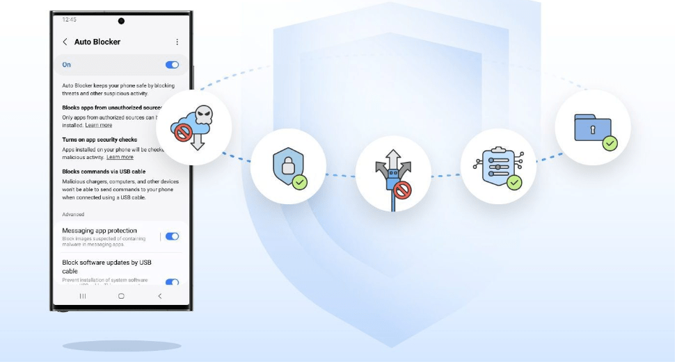 Samsung Auto Blocker Feature क्या है