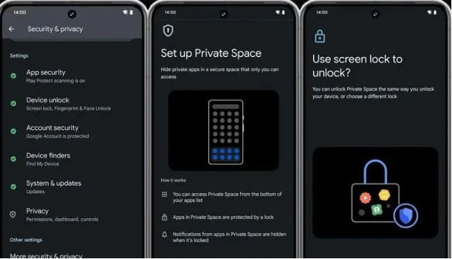 क्या है Google का Private Space फीचर?