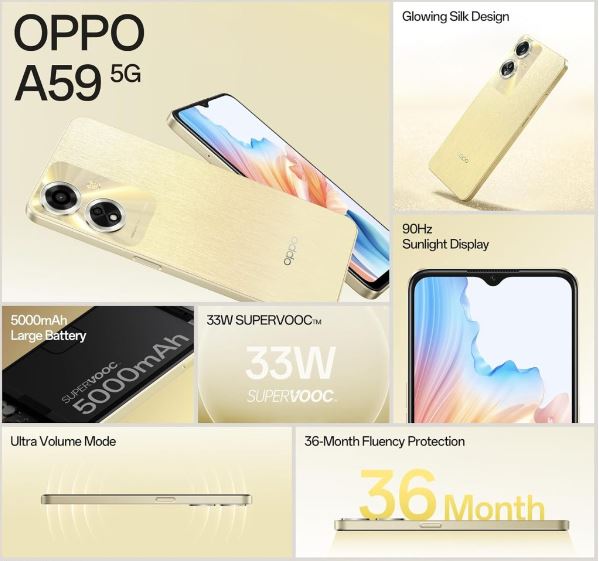 Oppo A59 5G Launched in India